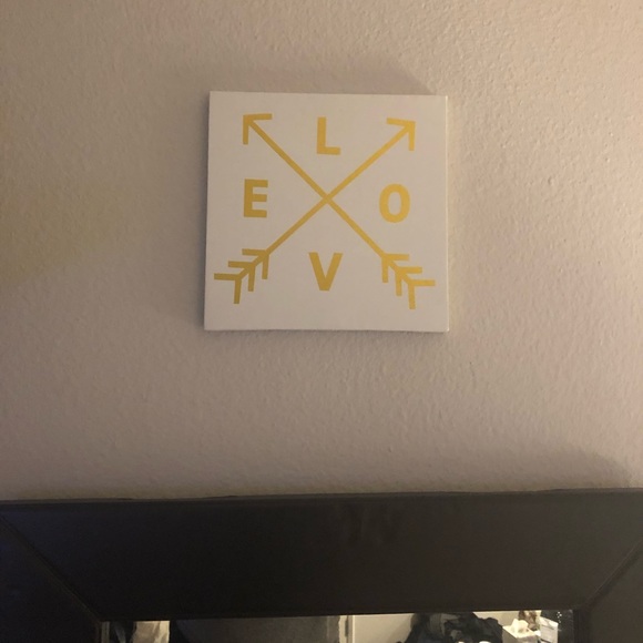 LOVE Canvas Sign - Picture 2 of 3